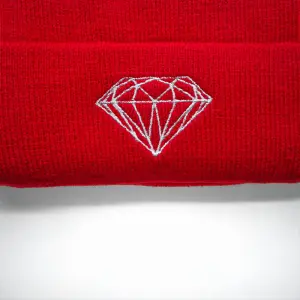 Шапка Diamond красная